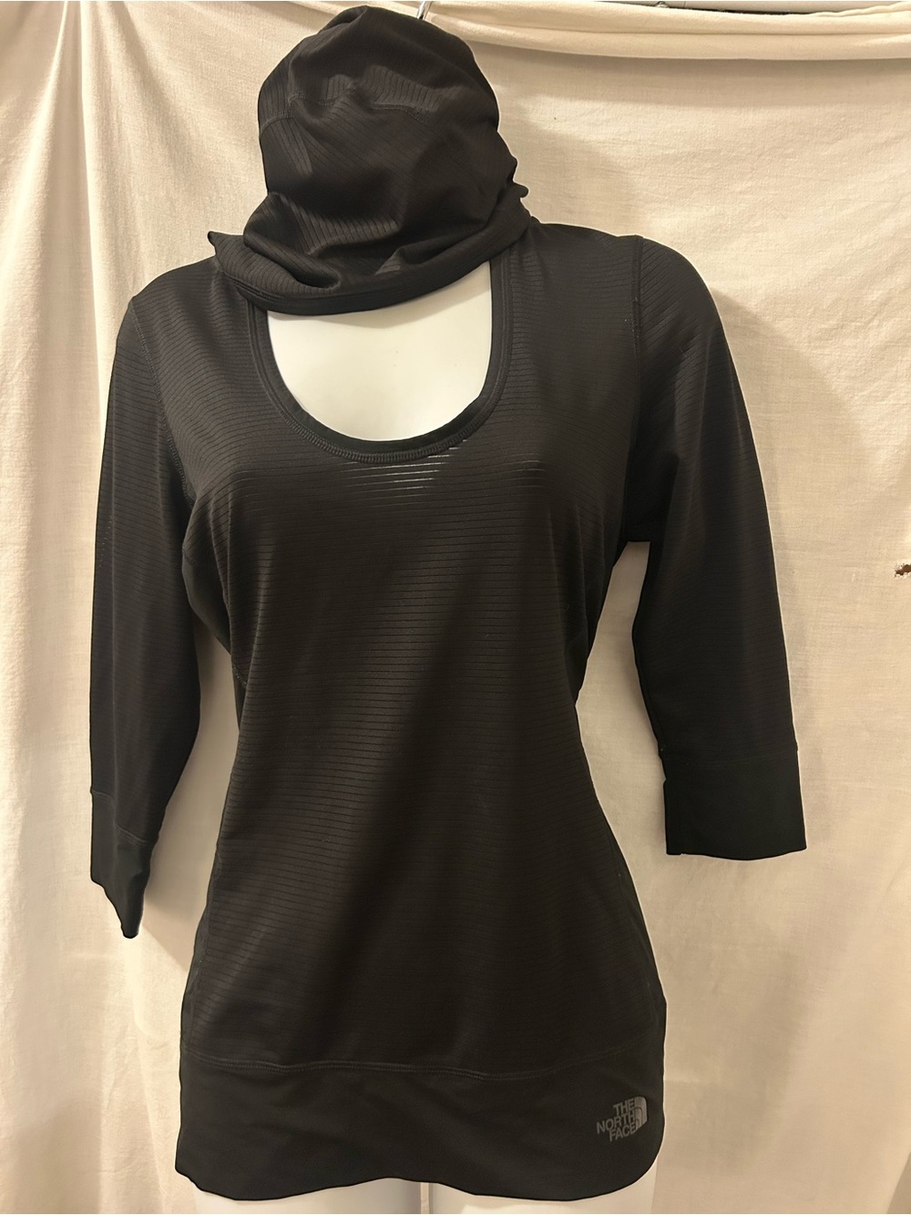 The North Face Women's Black Cowl Turtleneck Pullover